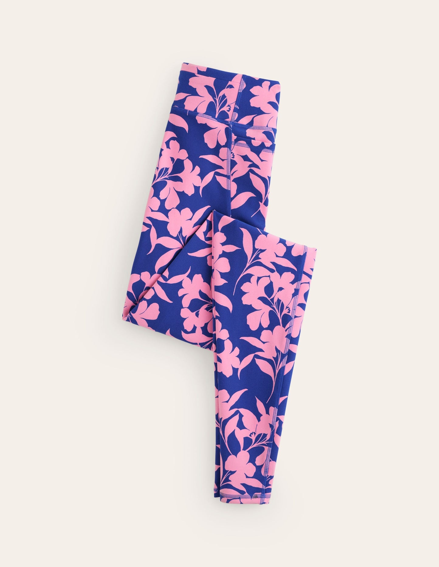 High Waist Pocket Leggings-Rose, Silhouette Bloom