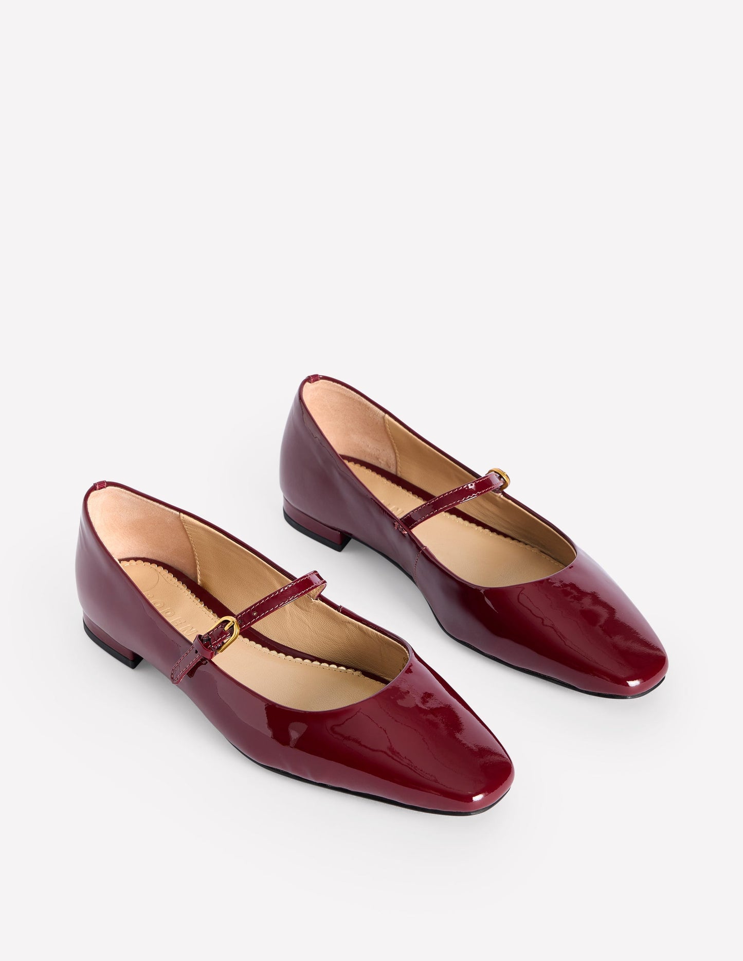 Penelope Mary Jane Flat-Oxblood