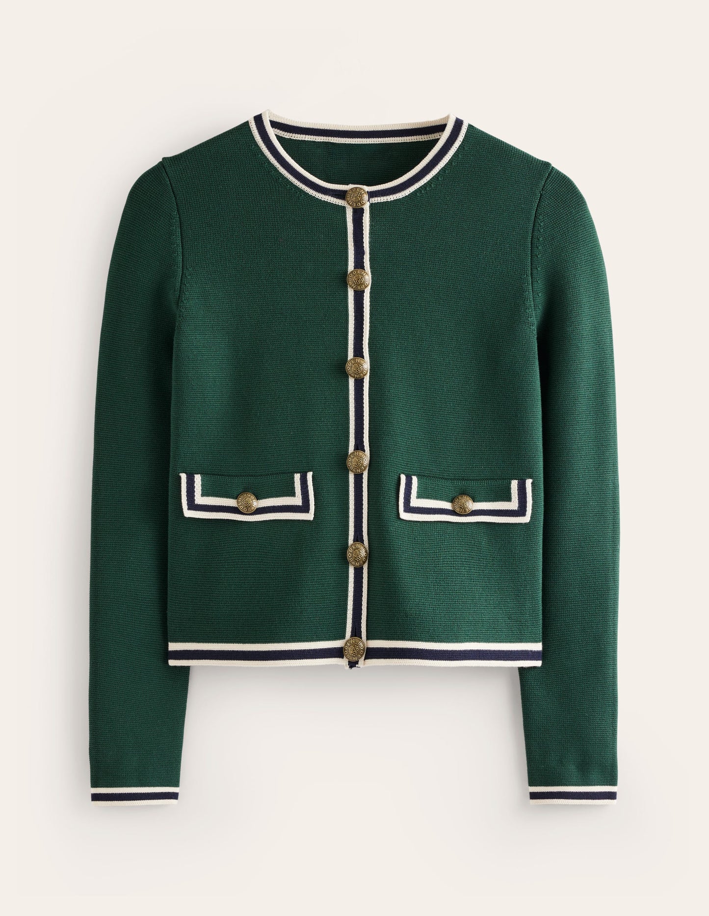 Holly Knitted Jacket-Glade Green