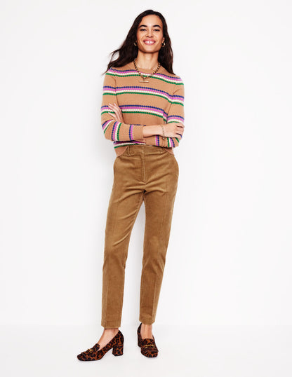 Kew Cord Trousers -Camel