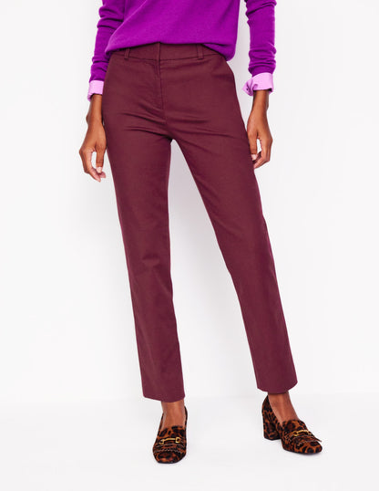 Richmond 7/8 Trousers-Deep Wisteria