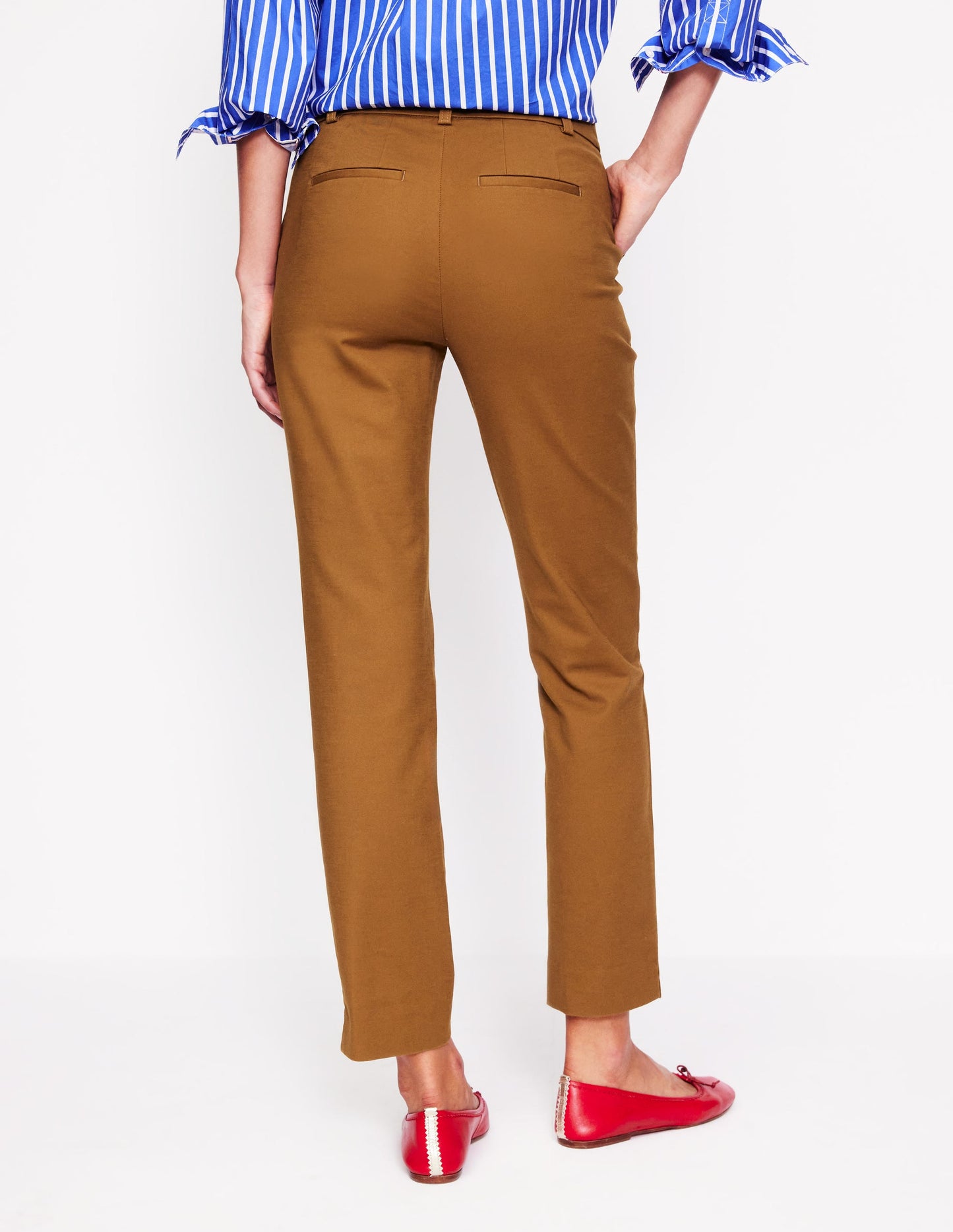 Richmond 7/8 Trousers-Gingerbread