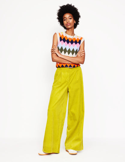 Chiswick Cord Trousers-Kiwi