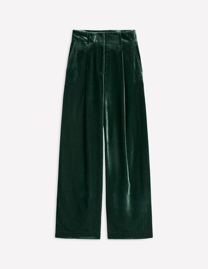 Chiswick Velvet Trousers -Glade