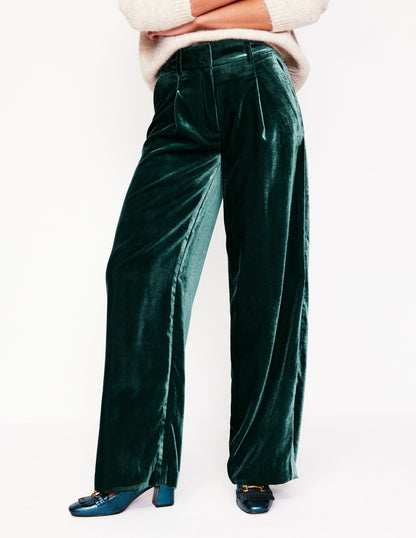 Chiswick Velvet Trousers -Glade