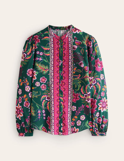 Theodora Blouse -Multi, Blossom Flourish