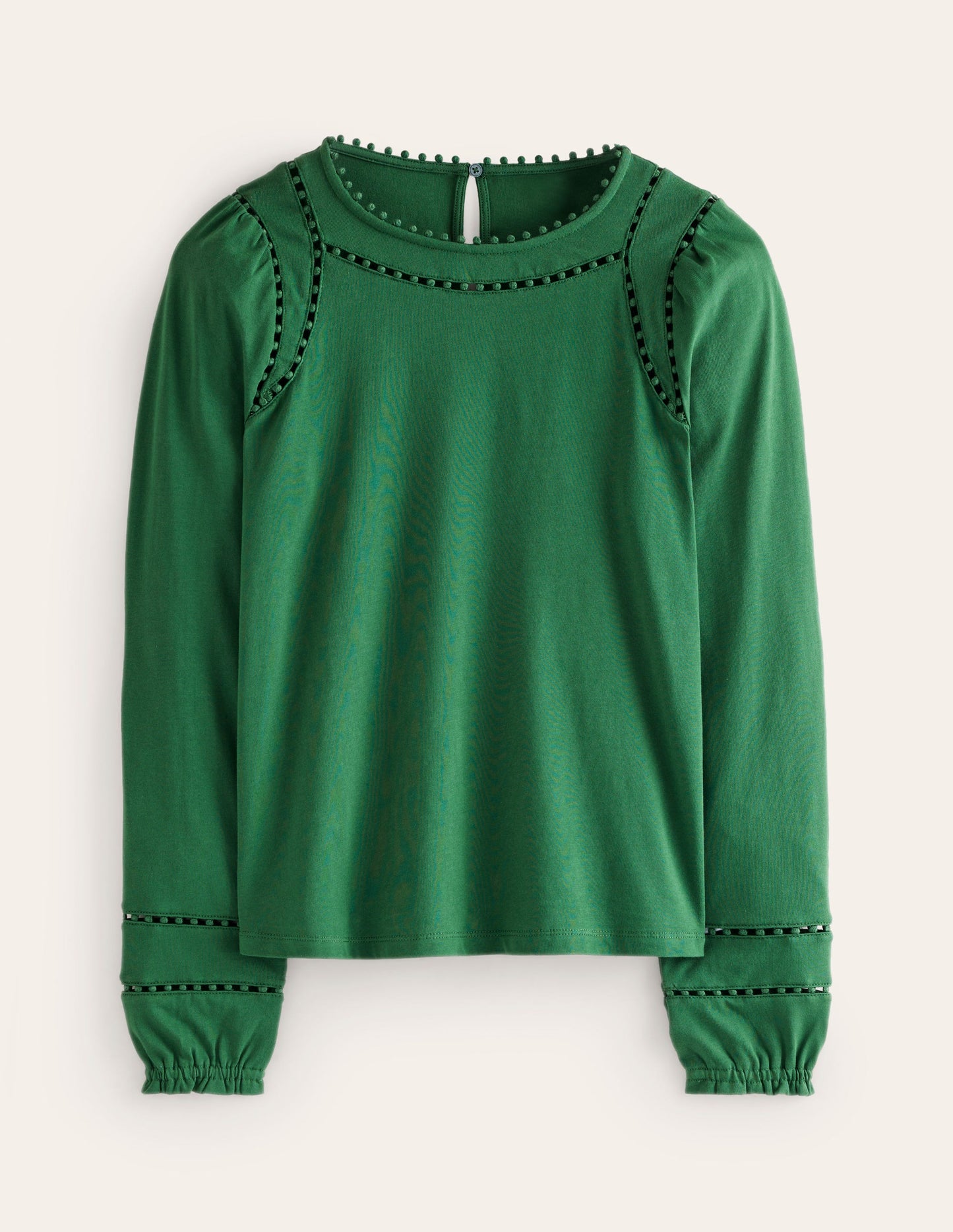 Mila Long Sleeve Top-Pine