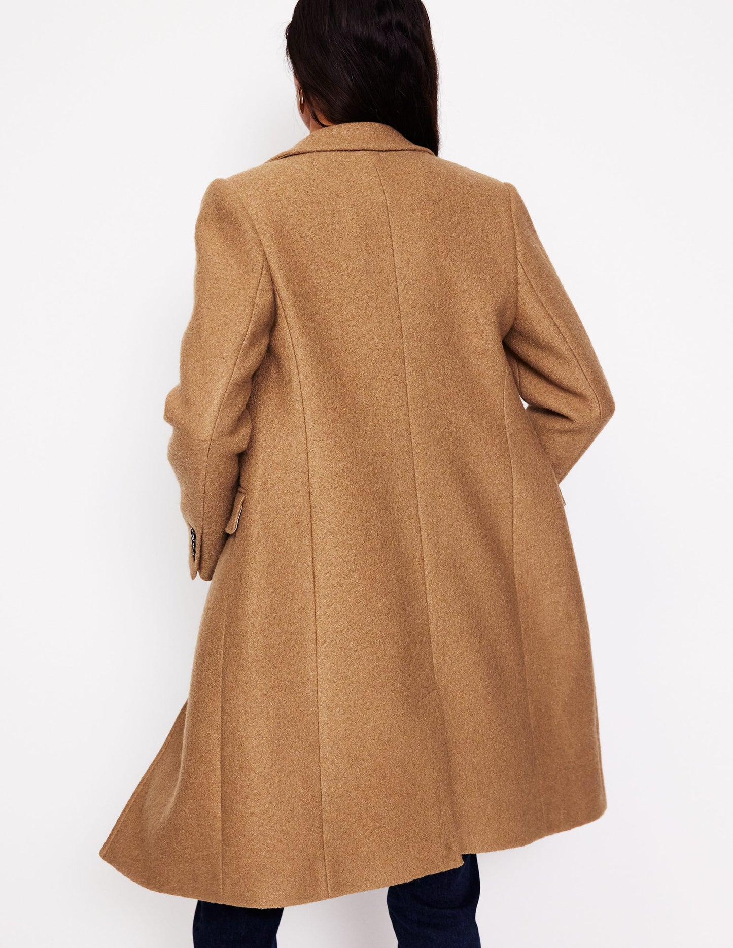 Chichester Textured Coat -Camel