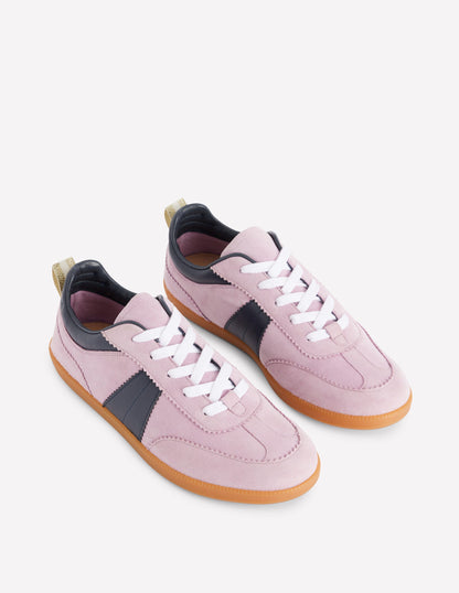 Erin Retro Tennis Trainers -Vintage Mauve/Navy