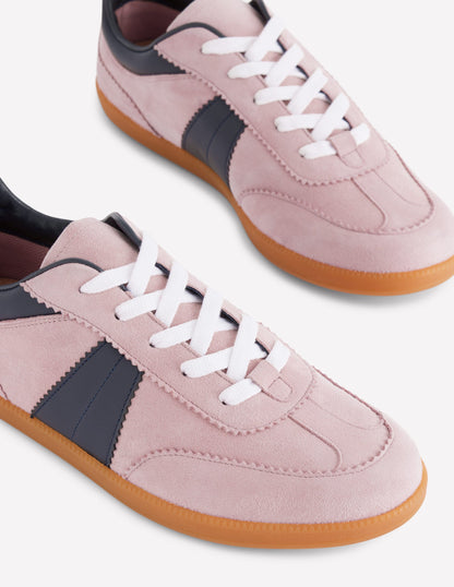 Erin Retro Tennis Trainers -Vintage Mauve/Navy