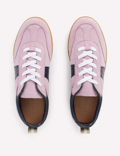 Erin Retro Tennis Trainers -Vintage Mauve/Navy