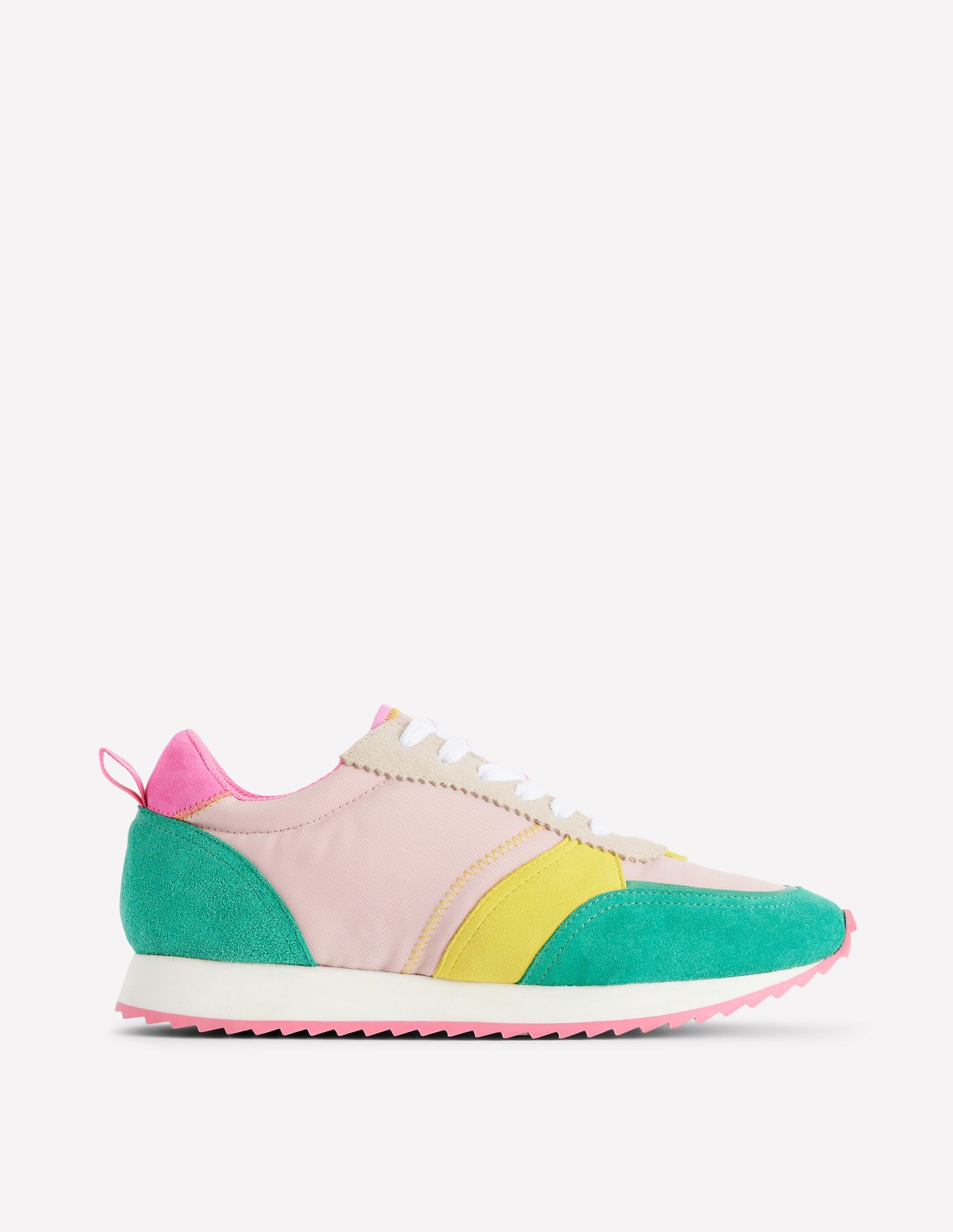 Runner Trainers-Pink Colourblock