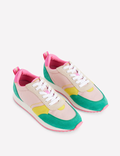 Runner Trainers-Pink Colourblock