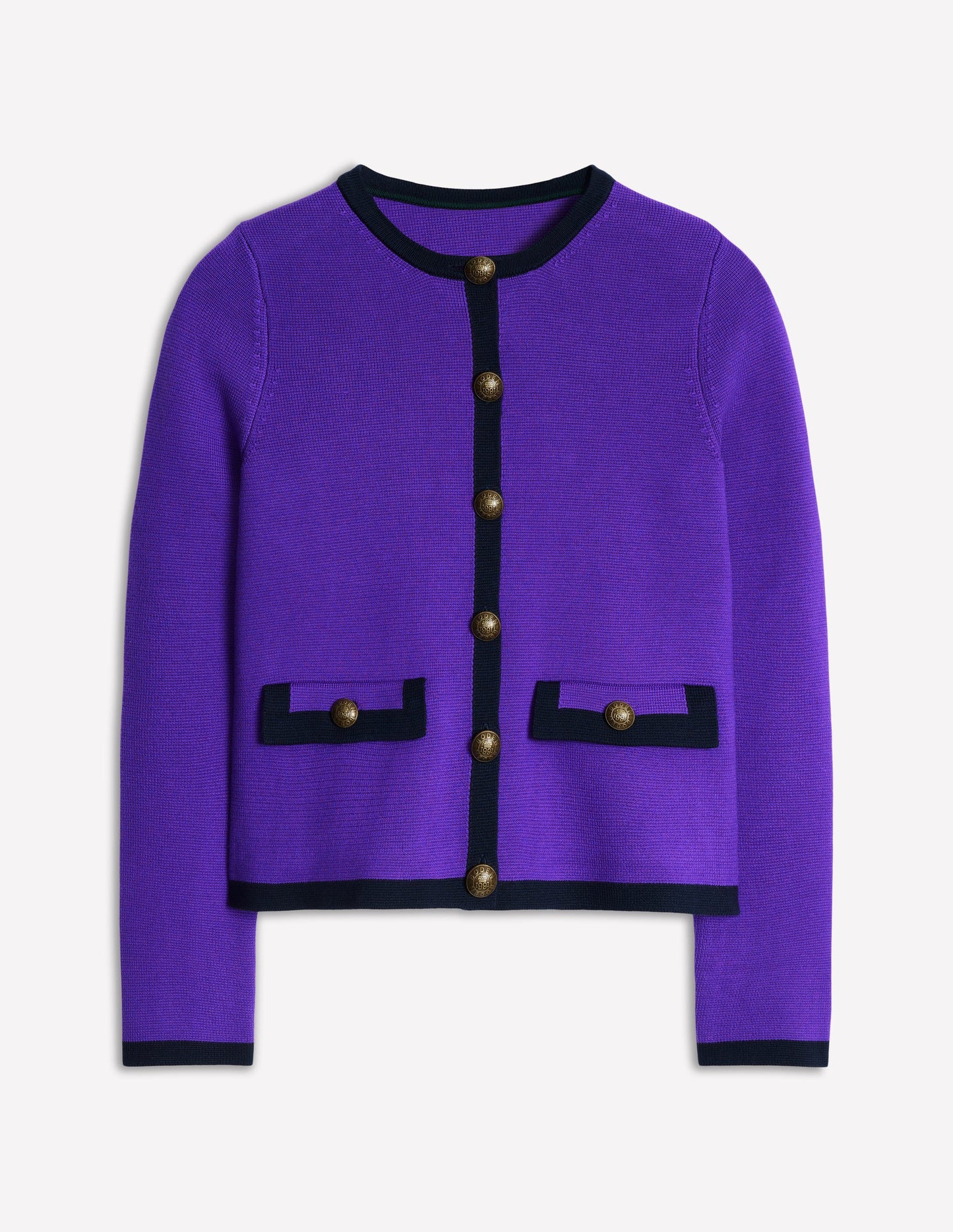 Holly Knitted Jacket -Ameythyst Purple