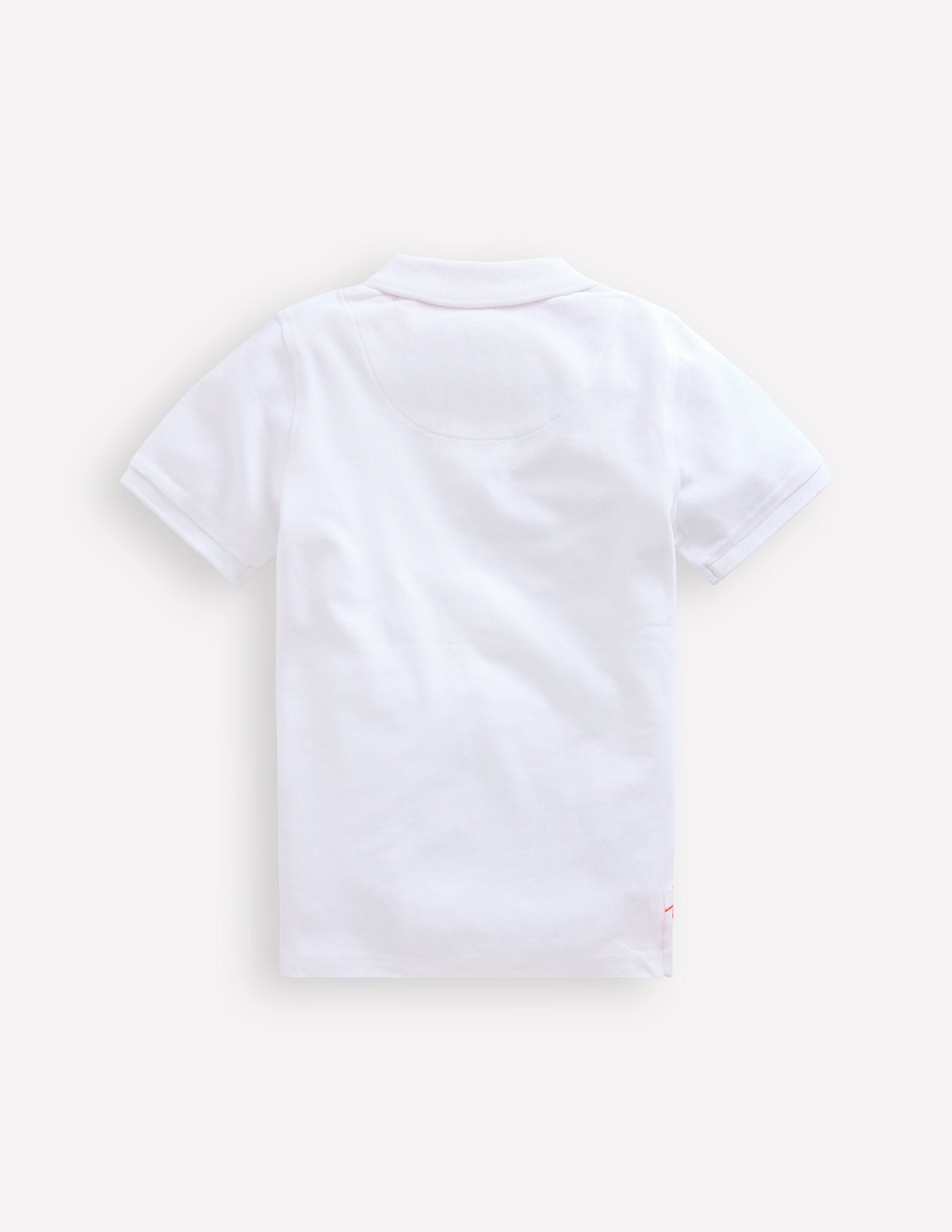 Piqué Polo Shirt-White