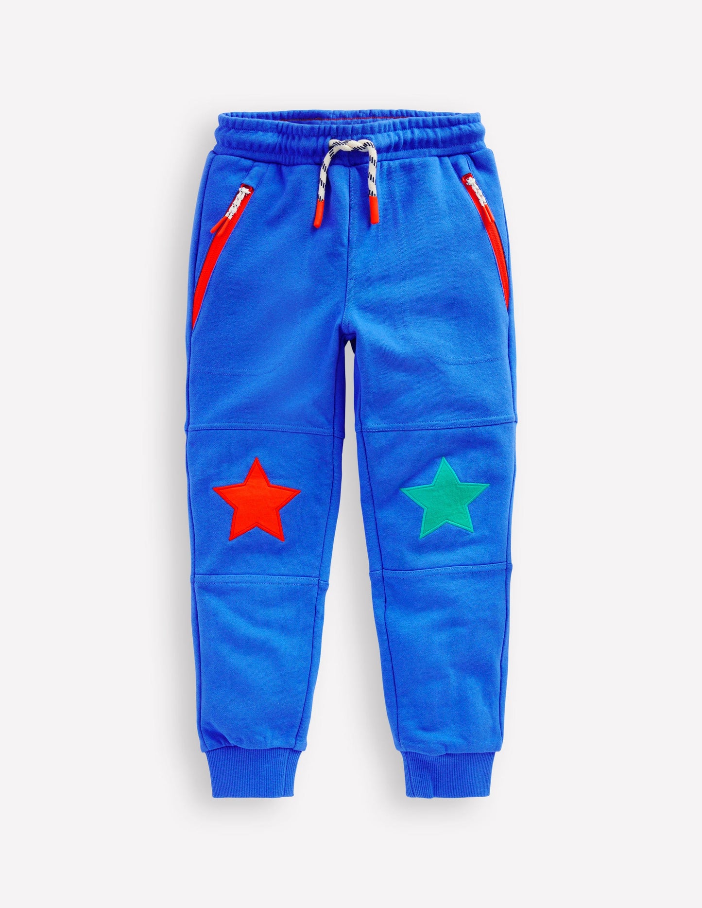 Warrior Knee Joggers-Peacock Plume Blue