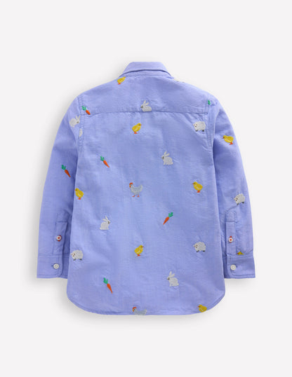 Embroidered Shirt-Multi Easter Embroidery