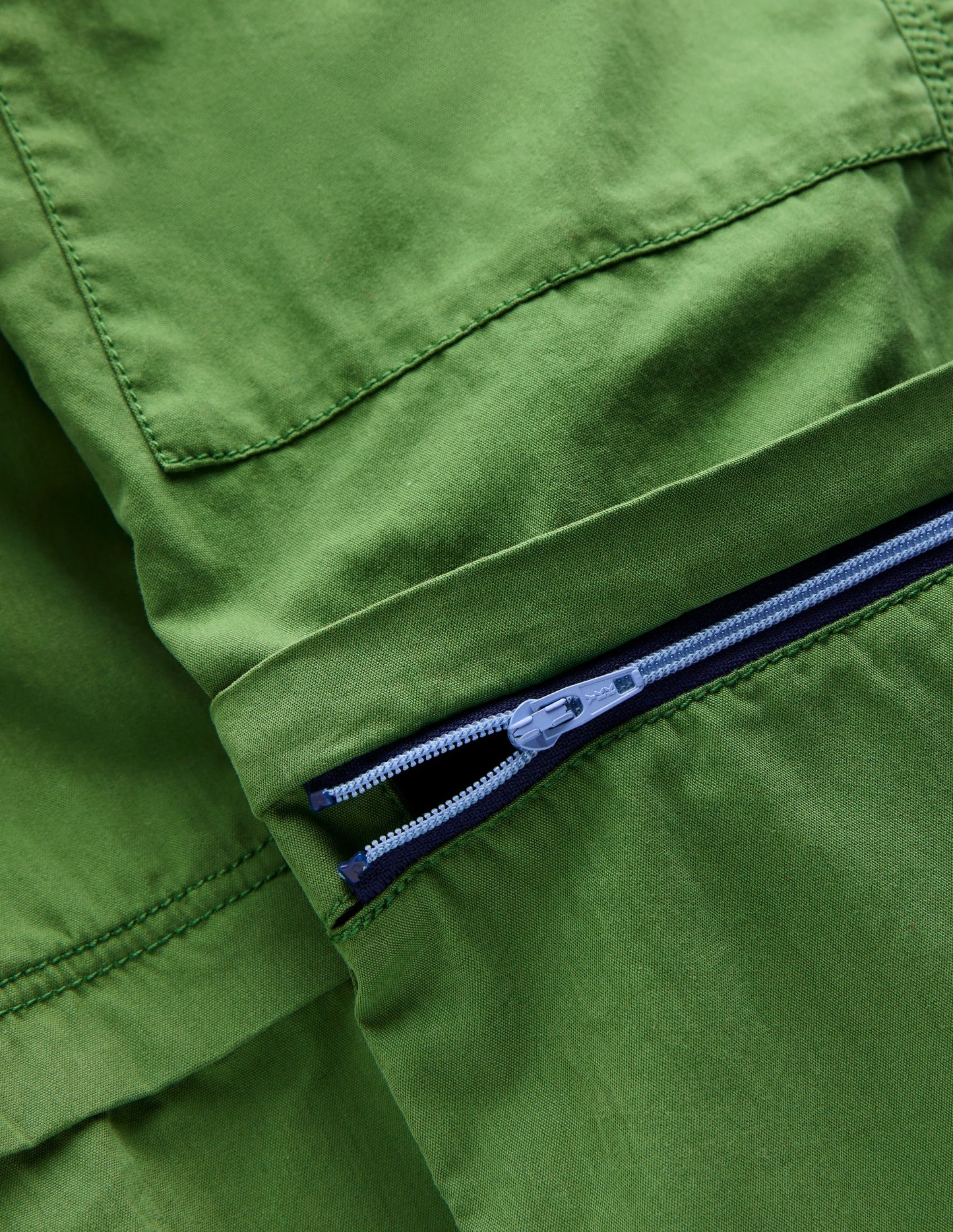 Zip-Off Techno Trousers-Broccoli Green