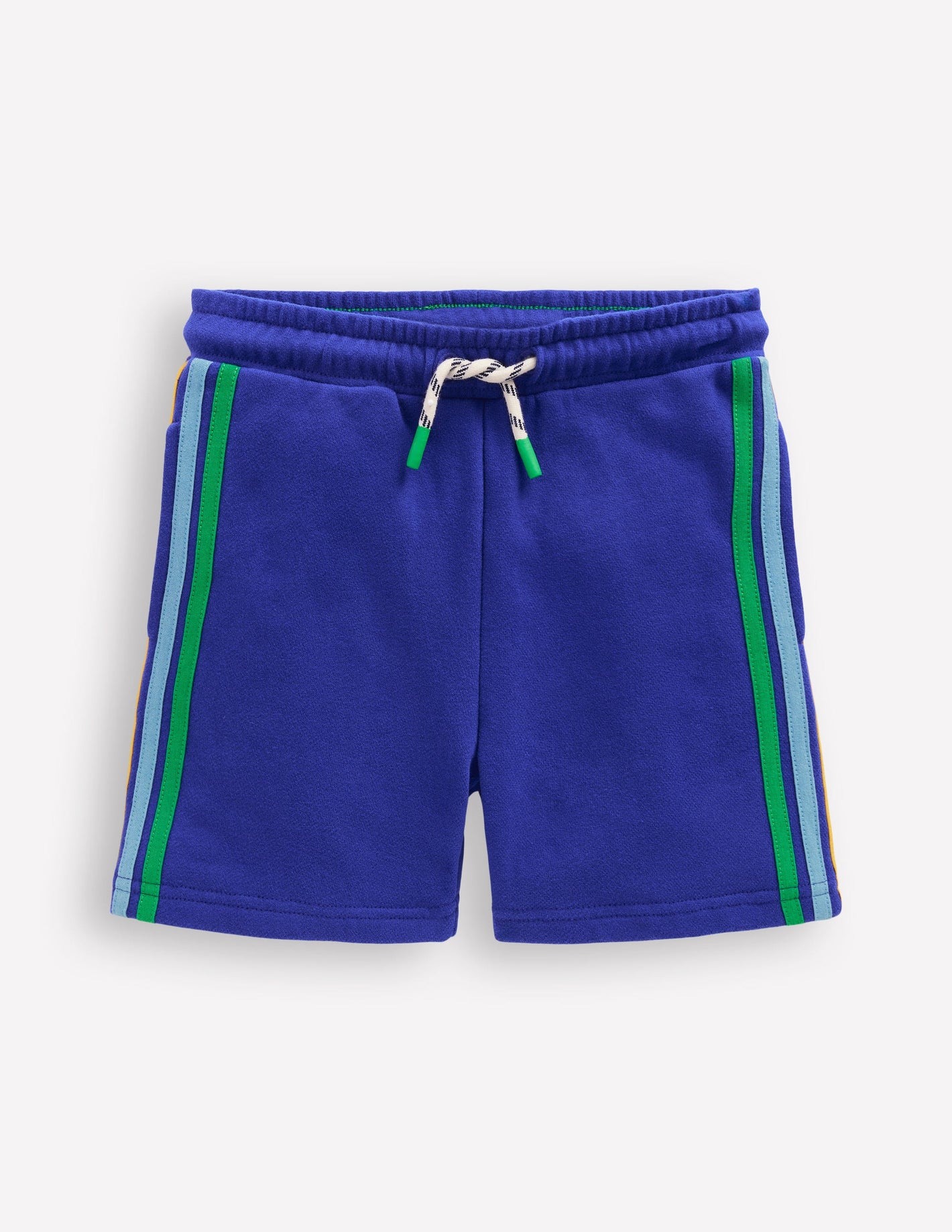 Rainbow Shorts-Peacock Plume Blue