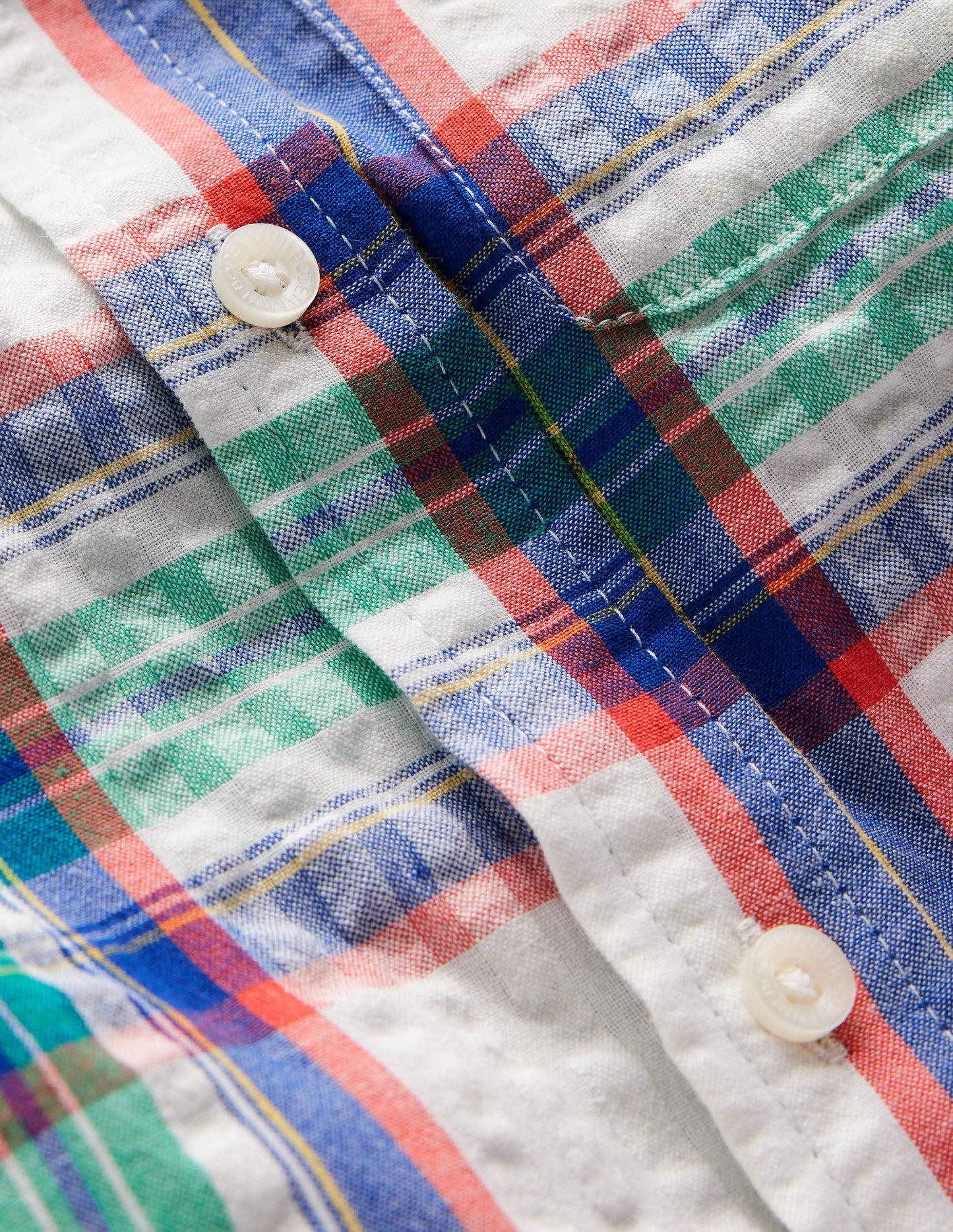 Cotton Shirt-Bright Blue Check