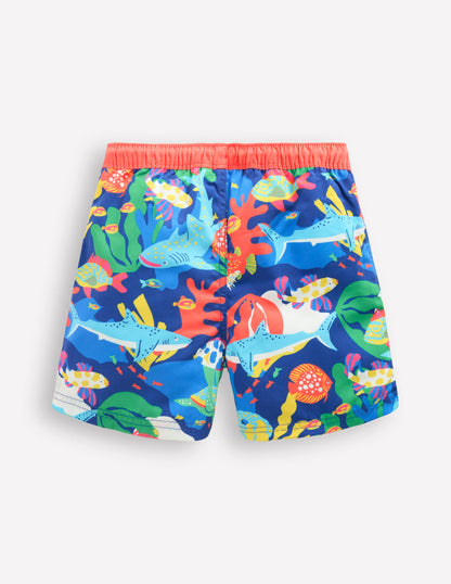 Swim Shorts-Multi Coral Reef