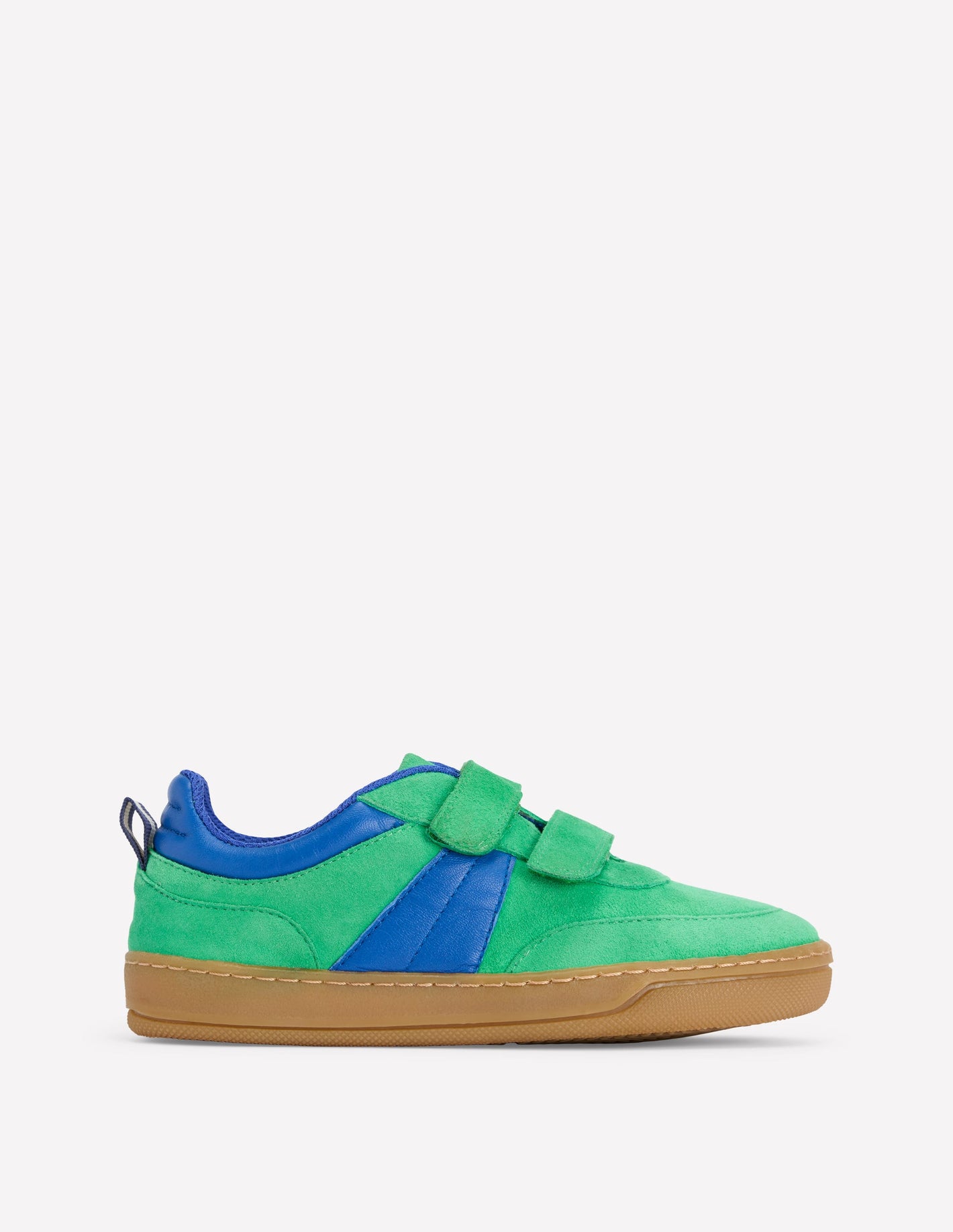 Colourblock Low Tops-Sapling Green/ Bright Blue