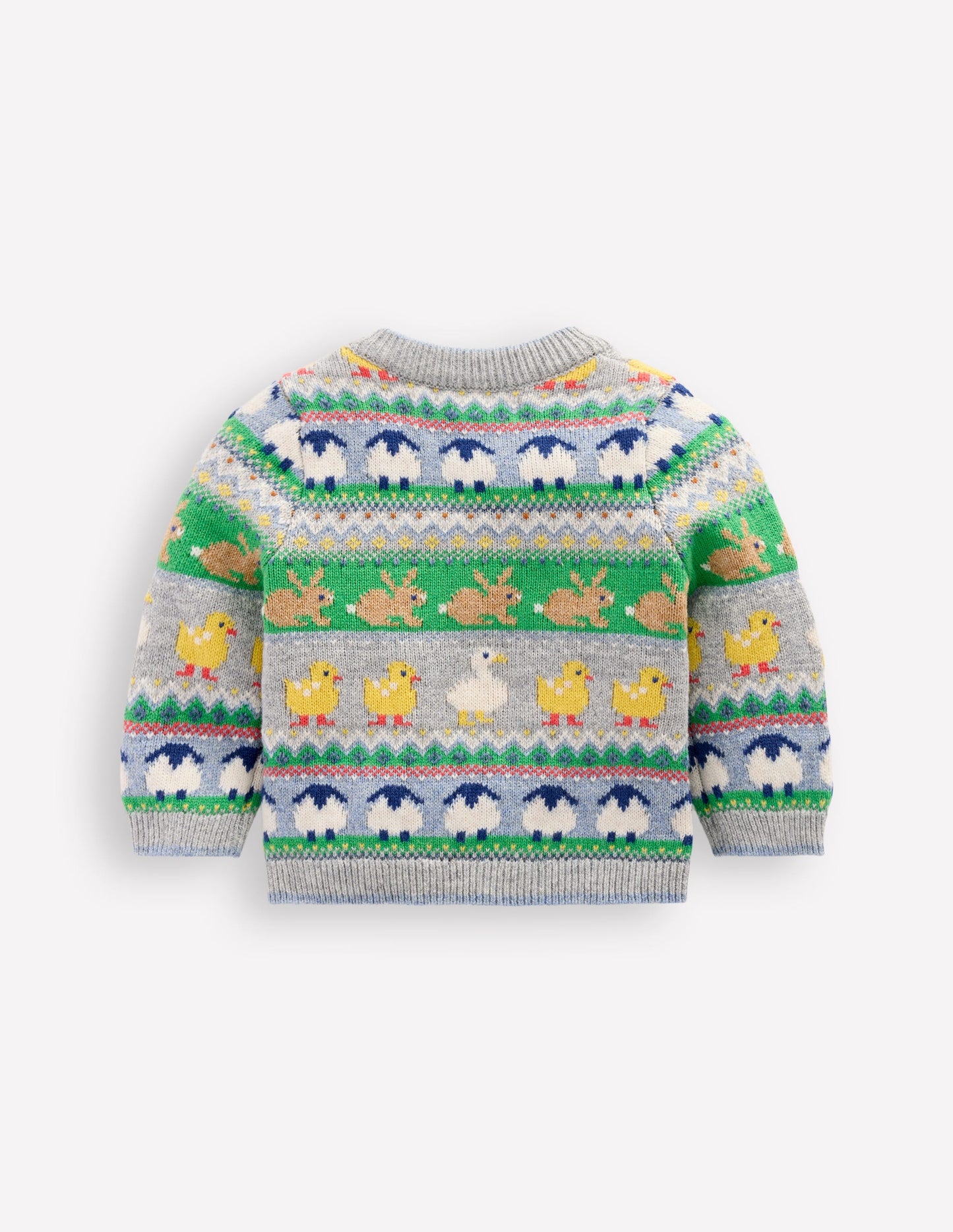 Fair Isle Jumper-Multi Easter Fair Isle