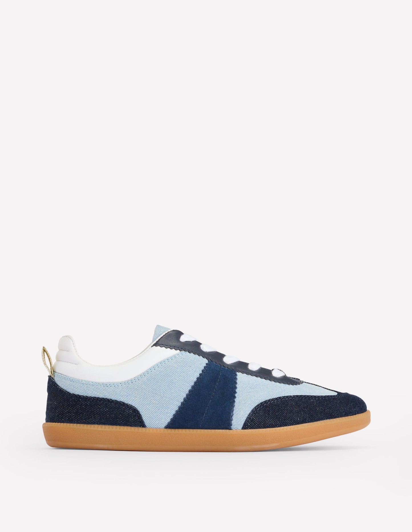 Erin Retro Tennis Trainers-Denim