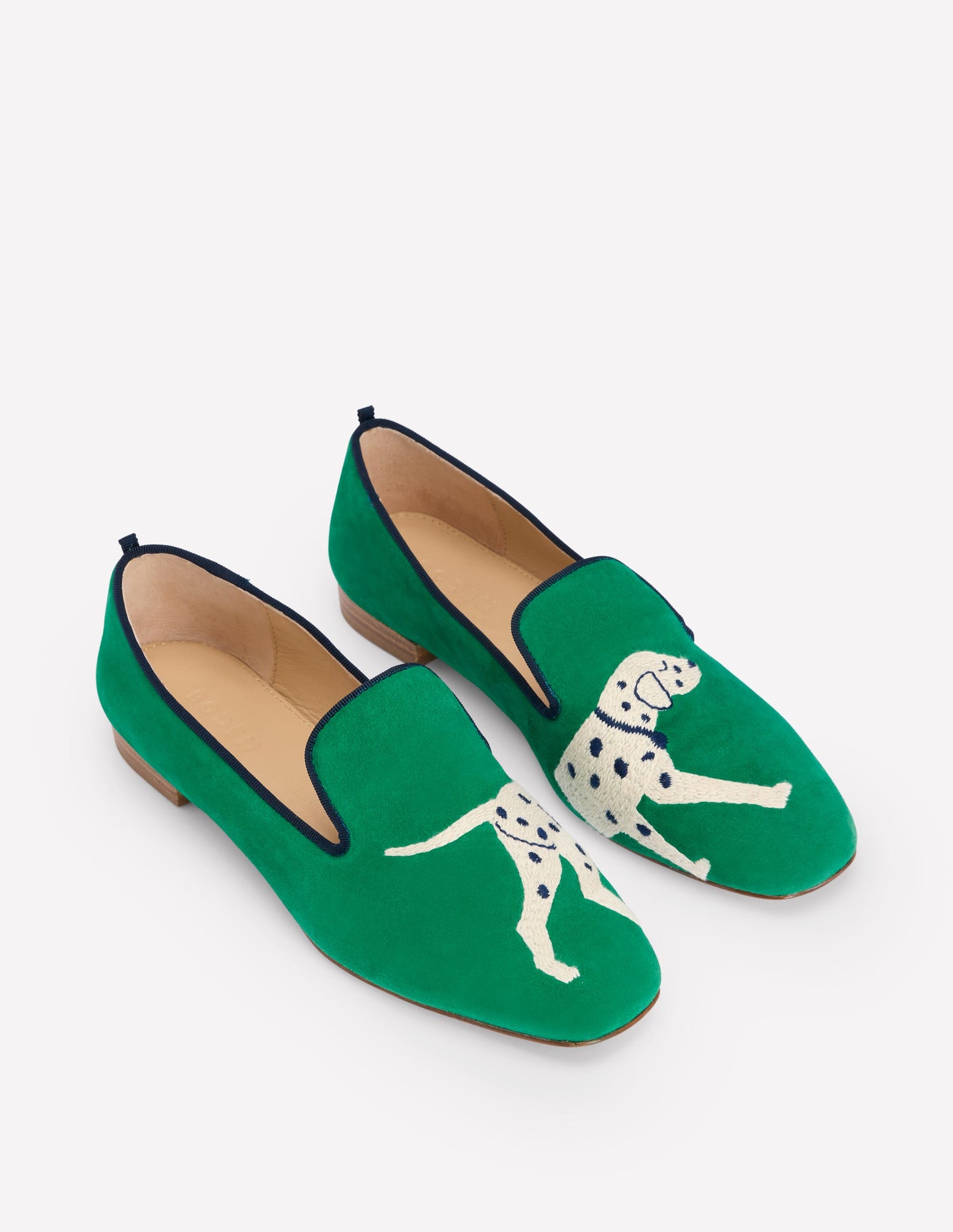 Slipper Cut Loafer-Rich Emerald, Dog