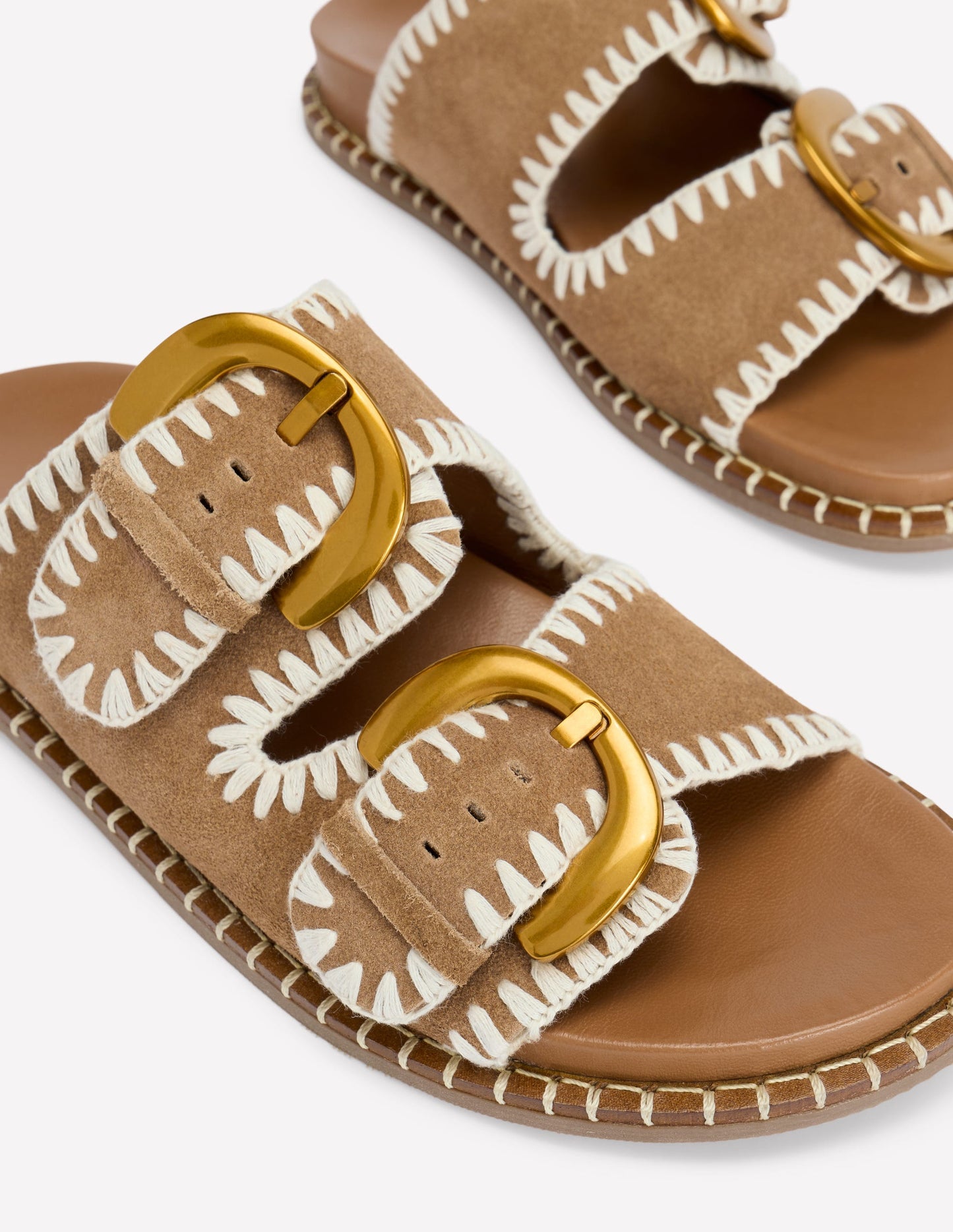 Alberta Footbed Sandal-Tan