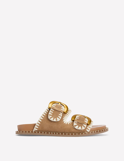 Alberta Footbed Sandal-Tan