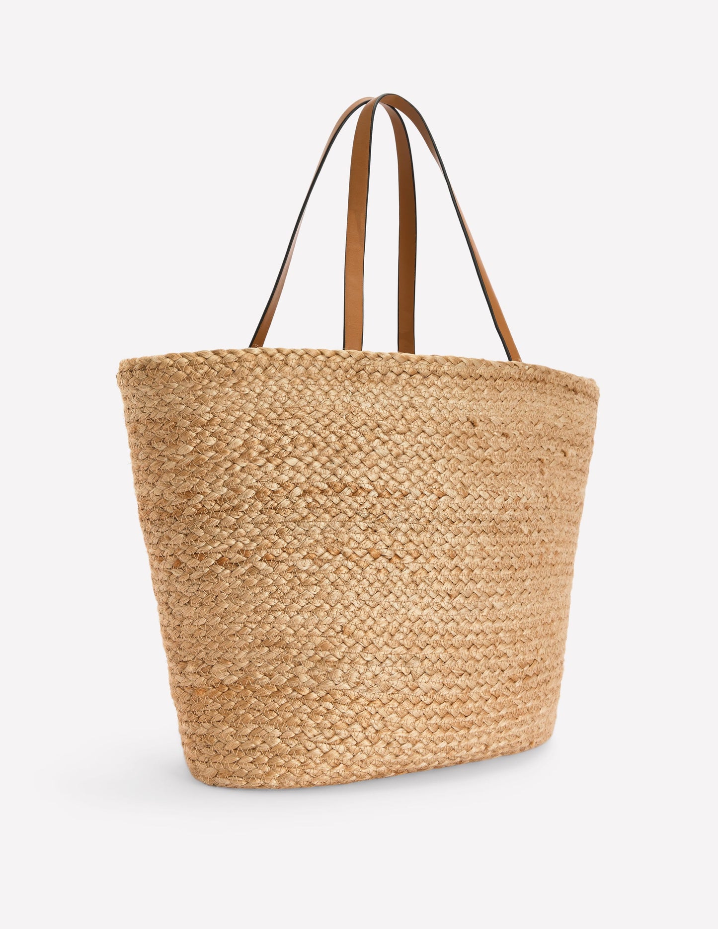 Woven Snaffle Tote-Neutral