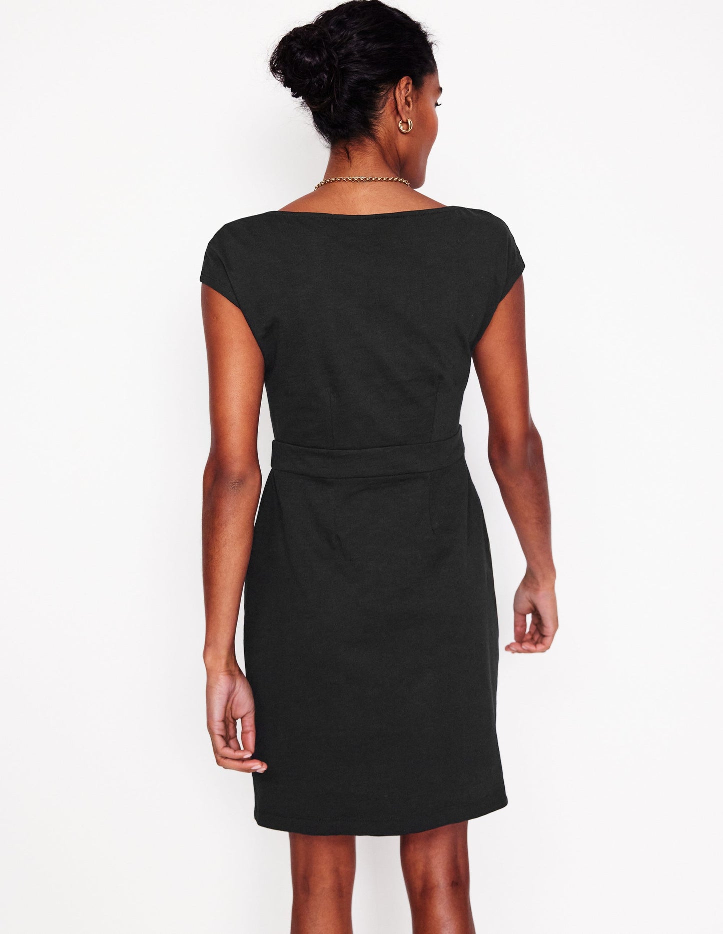 Florrie Jersey Dress-Black