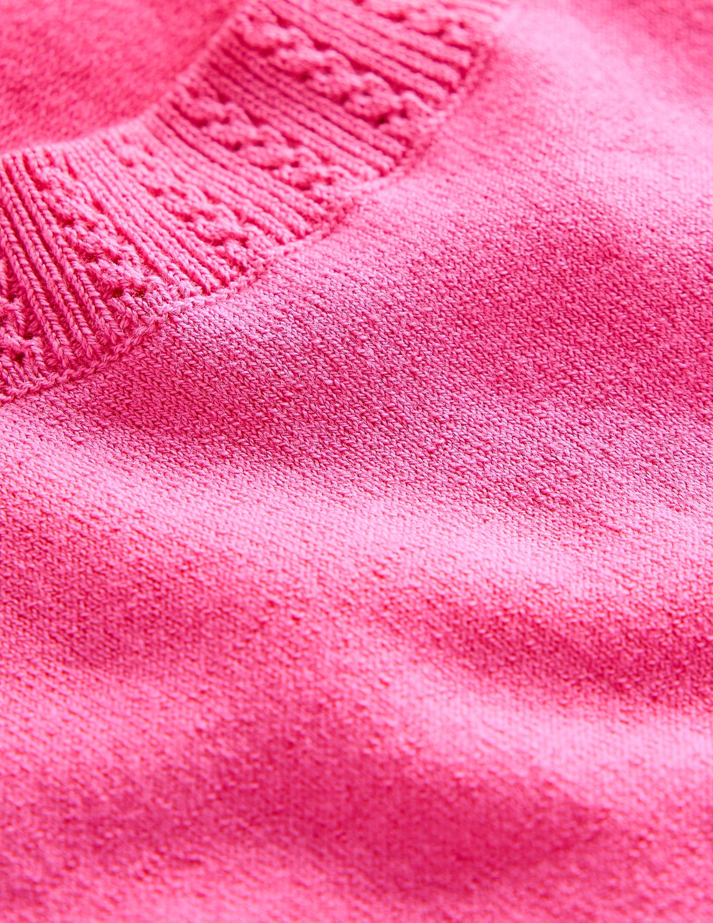 Emilia Cotton Crew Neck Tank-PINK