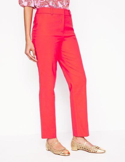 Richmond 7/8 Trousers-Strawberry Tart Red