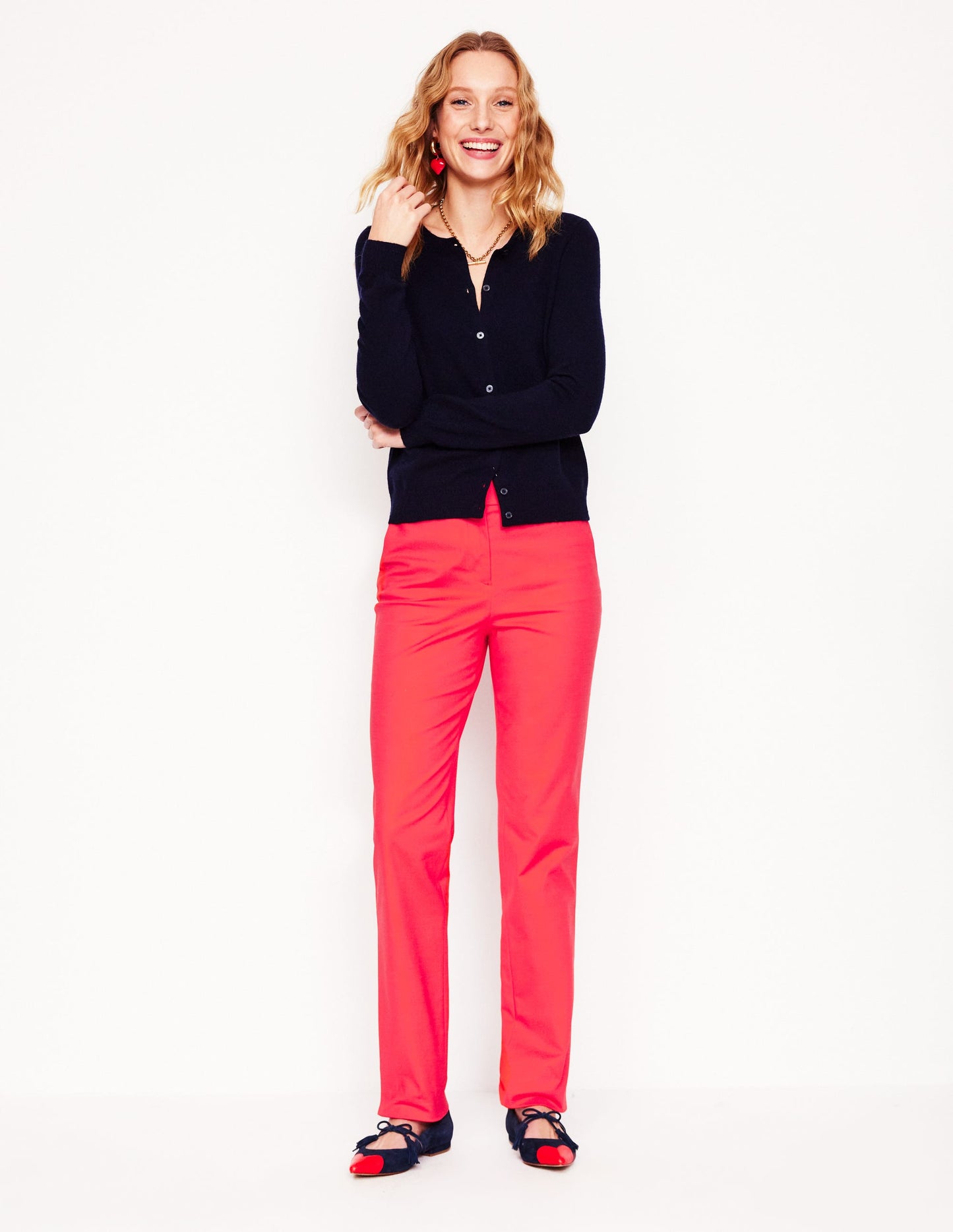 Richmond Trousers-Strawberry Tart Red