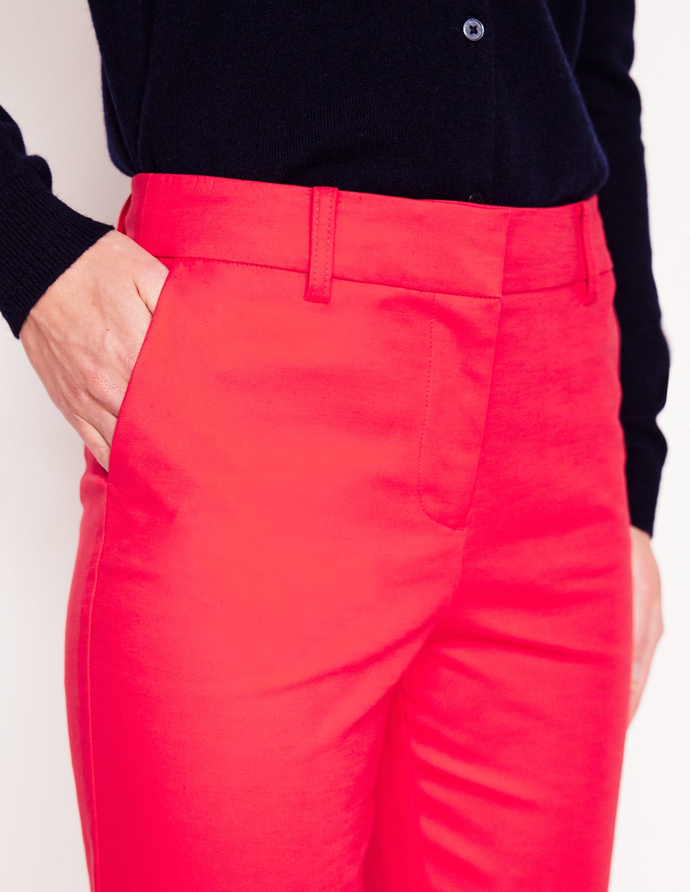 Richmond Trousers-Strawberry Tart Red