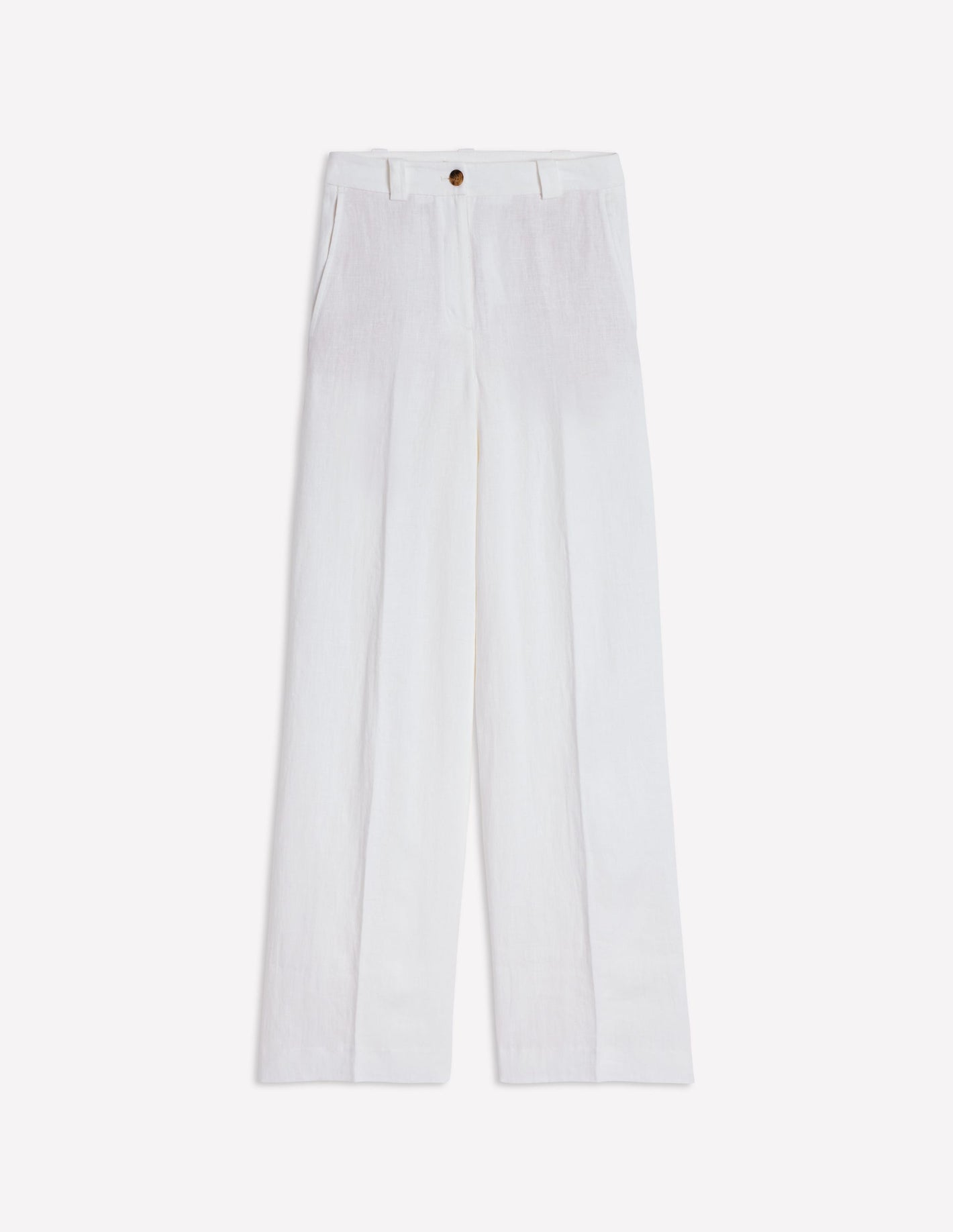 Westbourne Linen Trousers-White