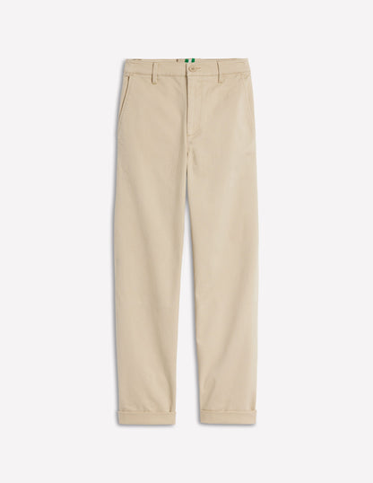 Barnsbury Chino Trouser-Oatmeal