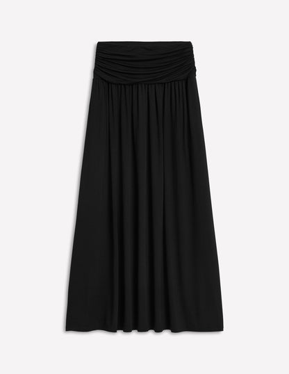 Rosaline Jersey Skirt-Black