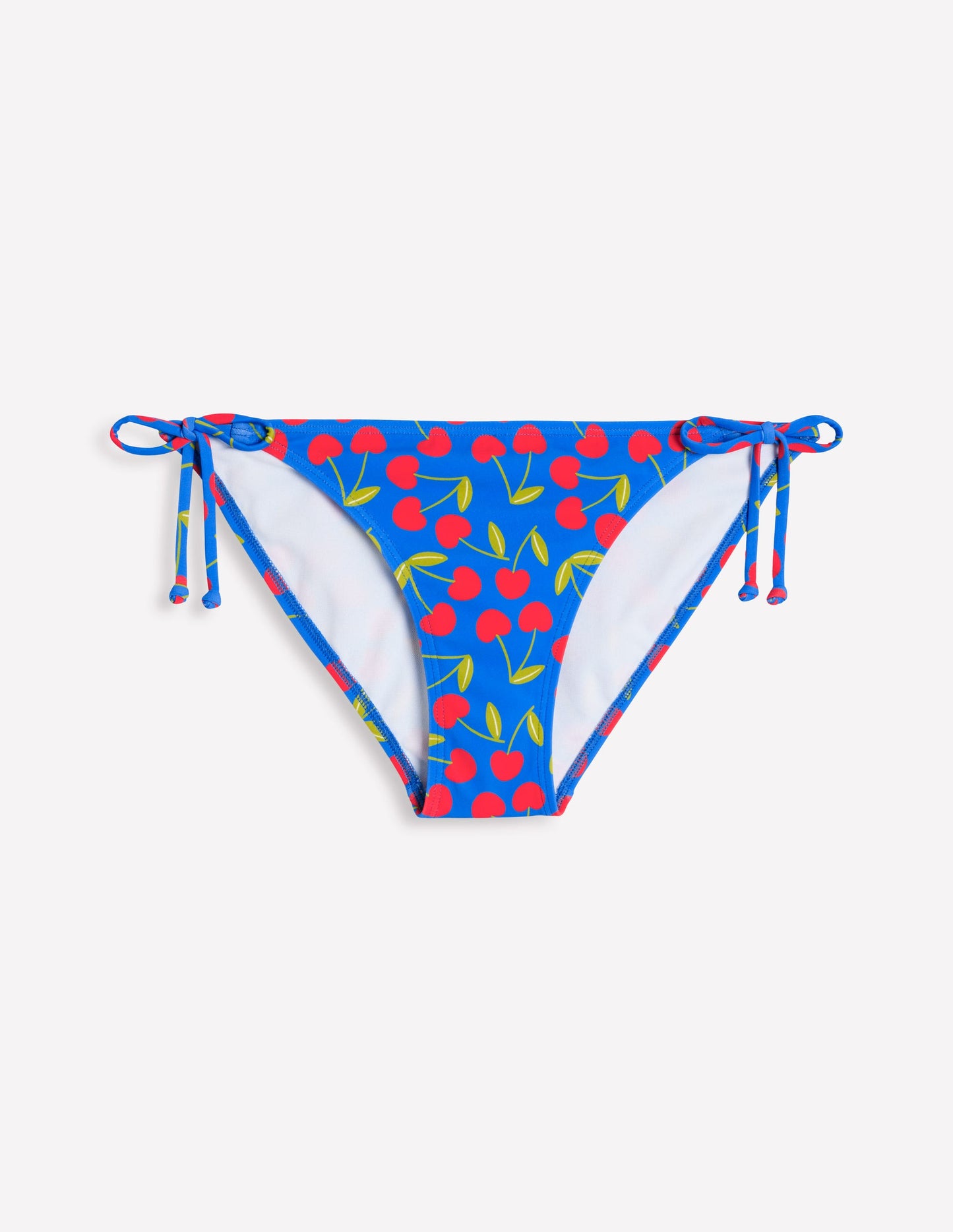 Symi String Bikini Bottoms-Gallery Blue, Cherry Scatter