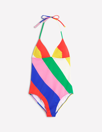 Symi String Swimsuit-Multi, Rainbow Cascade