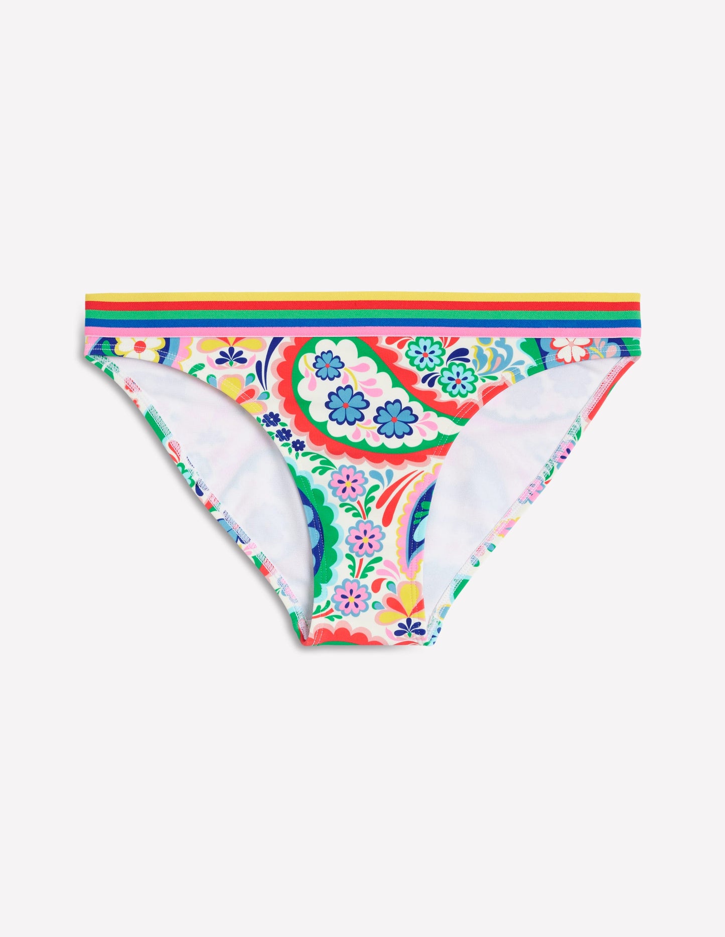 Interest Strap Bottoms-Multi, Meadow Paisley