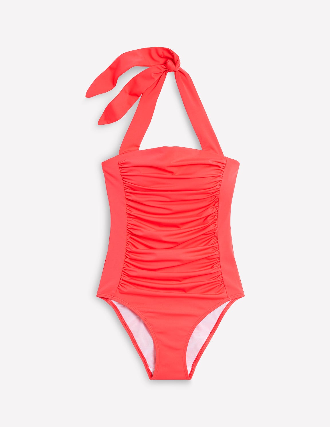 Kythira Ruched Swimsuit-Red