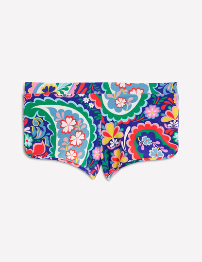 Swim Shorts-Multi, Meadow Paisley