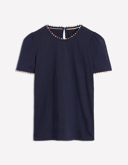 Ali Jersey T-Shirt-Navy, Multi