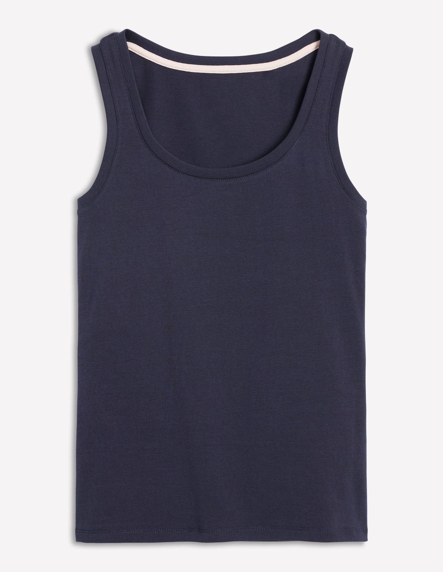 Essential Scoop-Neck Vest-Navy