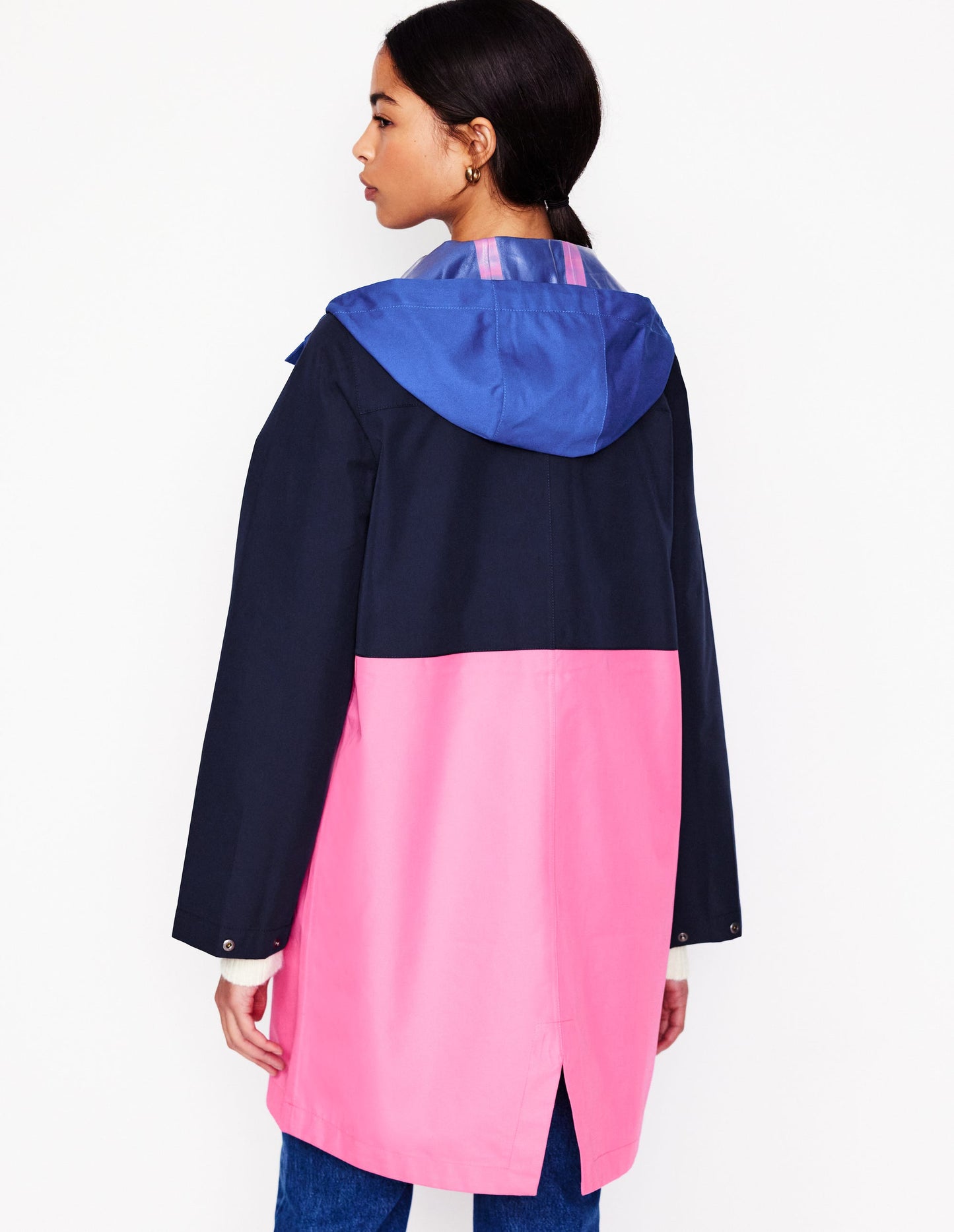 Wells Waterproof Coat-Colourblock