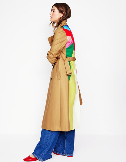 Cheltenham Trench Coat-Multi, Heart Spectrum