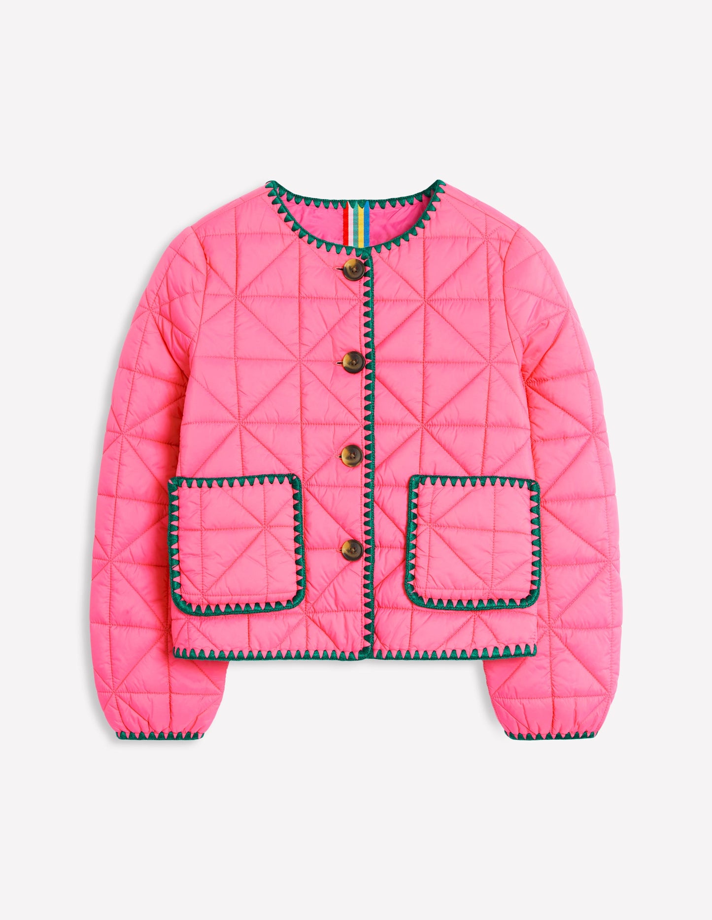 Highbury Casual Jacket-Sorbet Pink